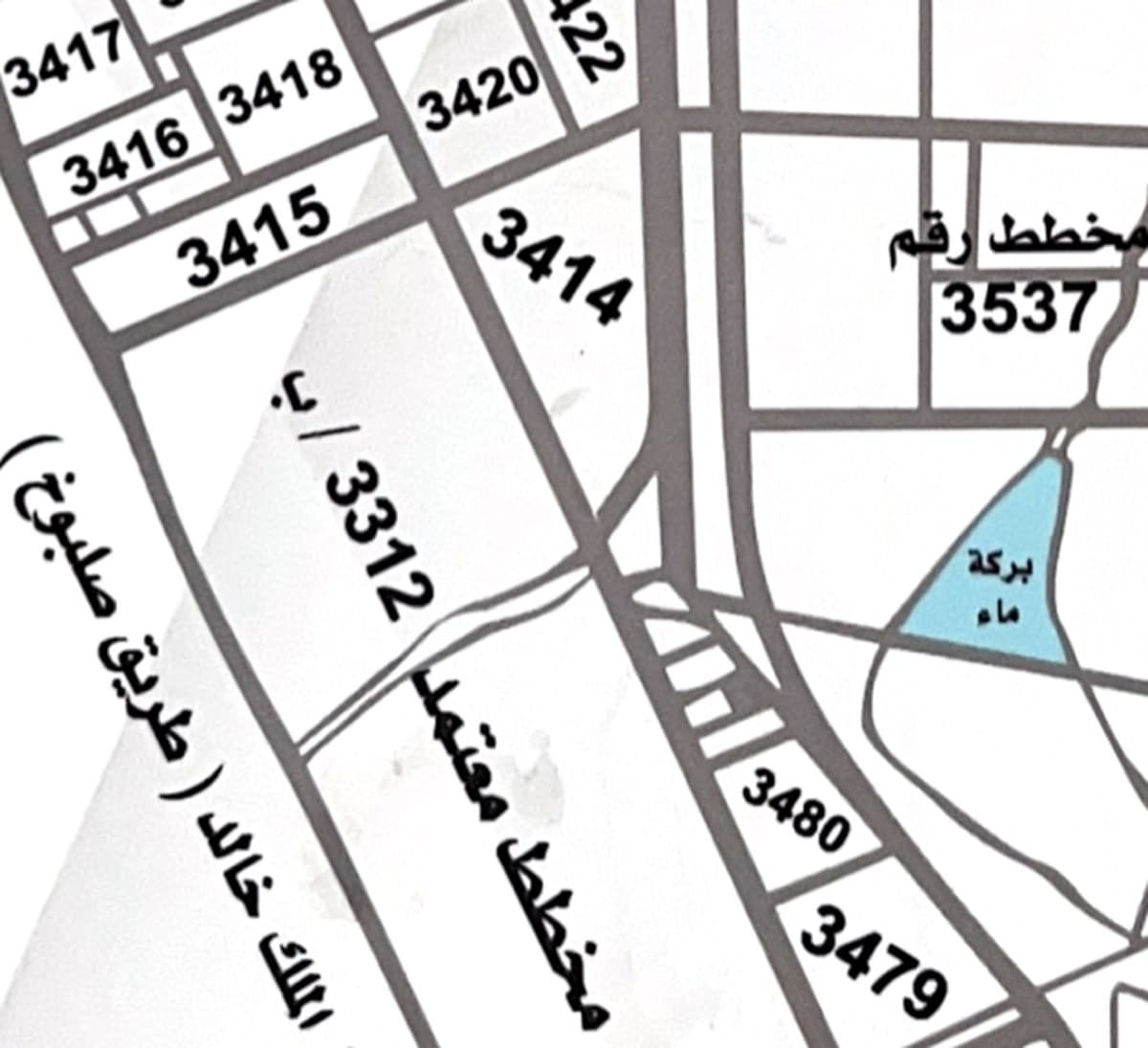 للبيع أرض سكنية 300 متر في مخطط الخير 3537